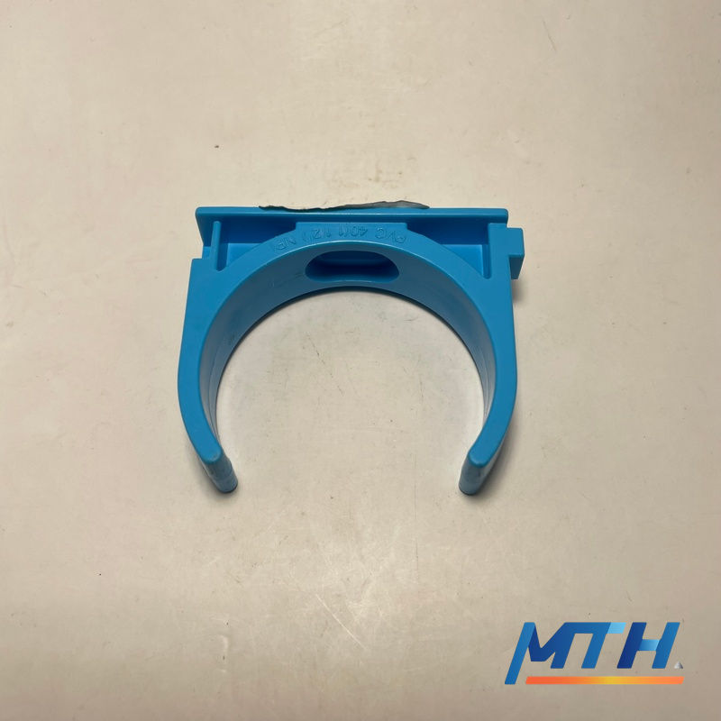 รูปภาพสินค้า คลิปก้ามปู สีฟ้า SCG 1.1/2" PVC ช้าง/150P      @9.90