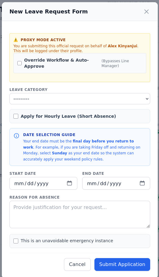 HR Proxy Lodgment Dashboard