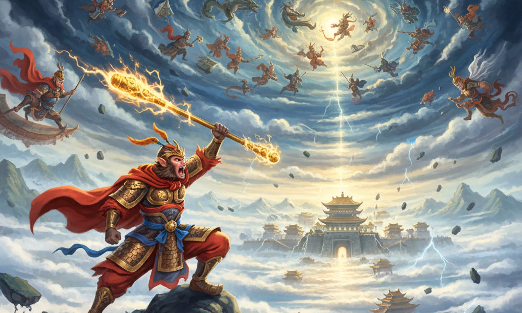 The Monkey King – Sun Wukong’s Rebellion Against Heaven