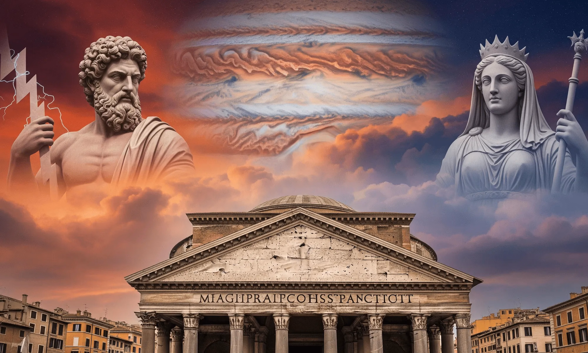 Jupiter, Juno, and the Roman Pantheon