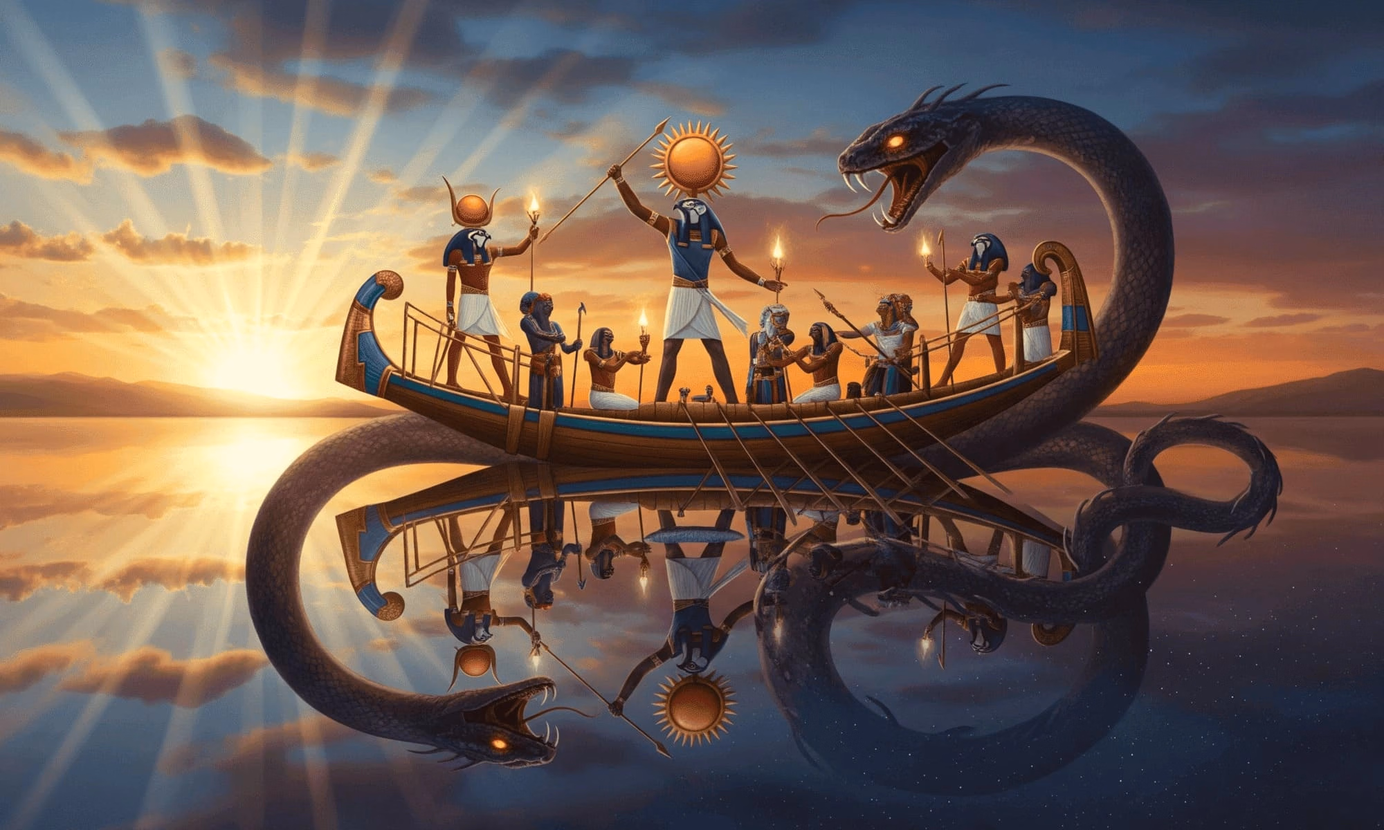 Ra and the Journey of the Sun: The Eternal Cycle of Light and Darkness