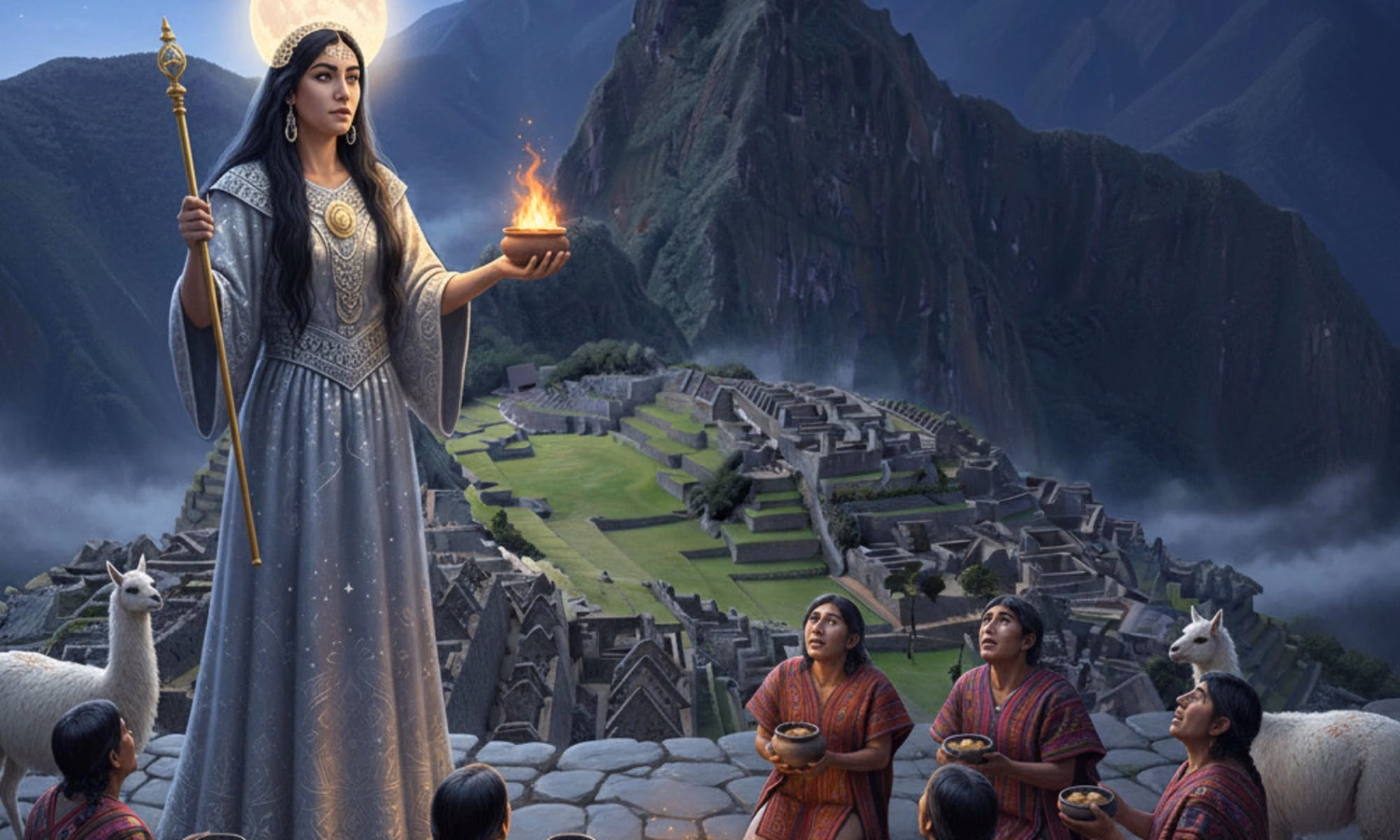 Mama Quilla – The Moon Goddess and Protector of Women