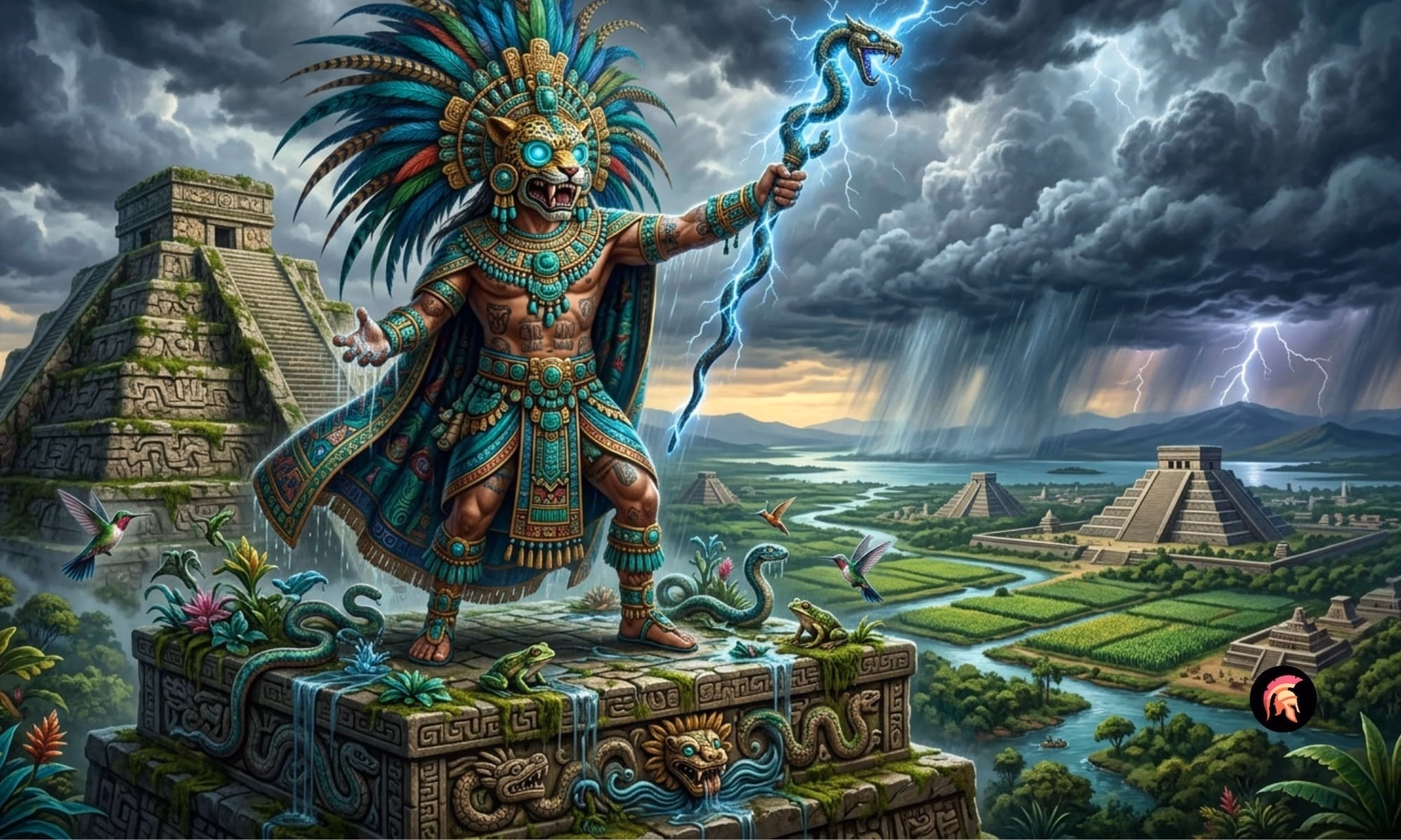 Tlaloc: Lord of Rain, Thunder, and the Life-Giving Storms