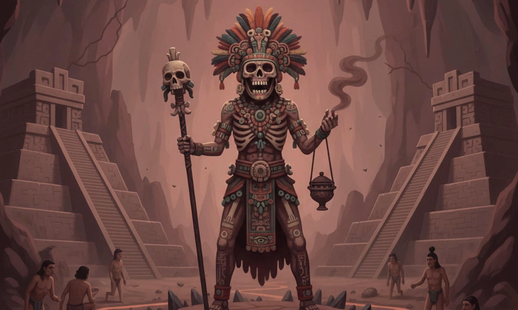 Mictlantecuhtli – The God of the Underworld: Keeper of the Silent Realms