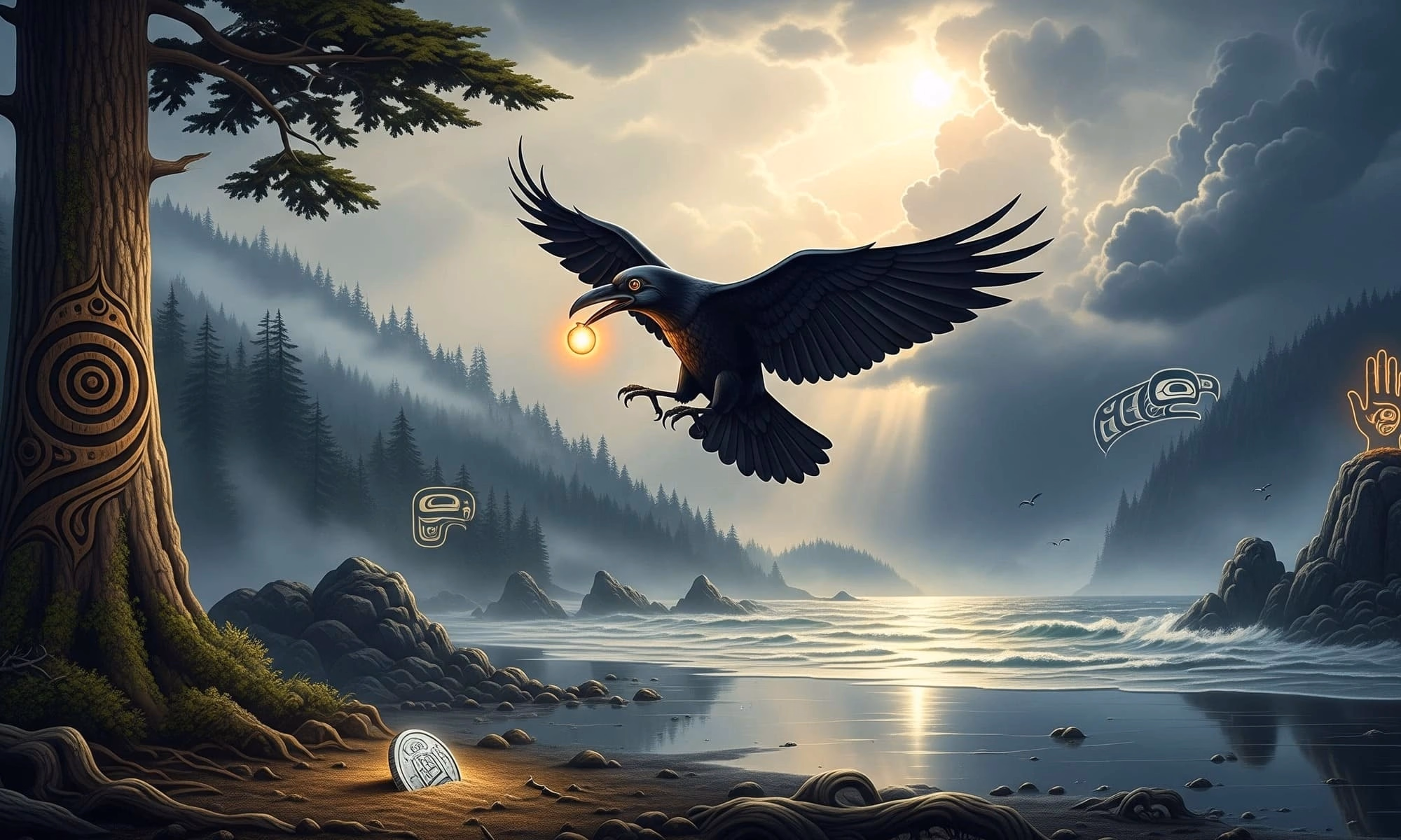 The Trickster Raven: Beyond the Light – Further adventures and lessons of cunning