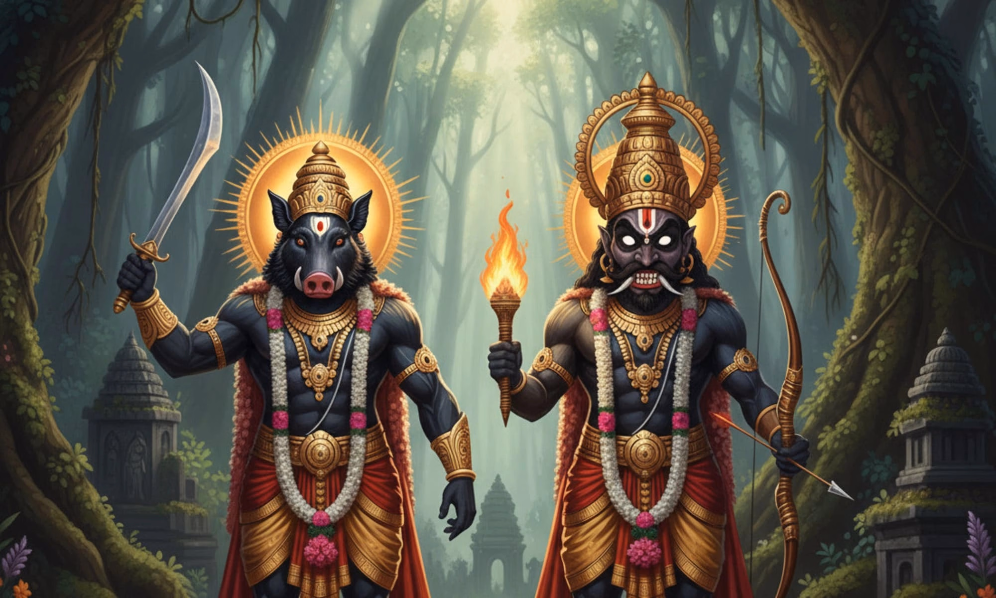 The Legend of Panjurli and Guliga Devas - The Divine Protectors Behind Kantara