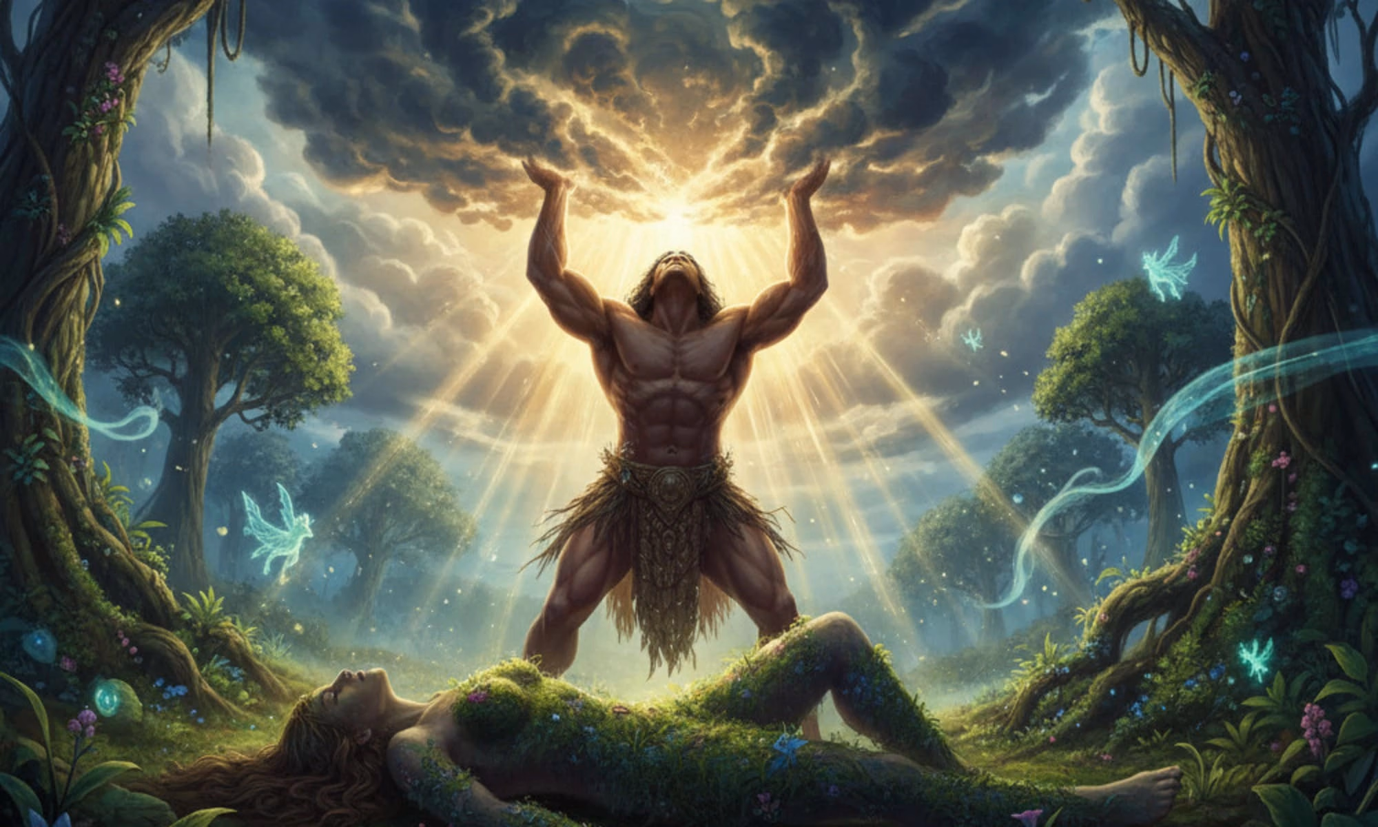 Tāne Mahuta – The God Who Separated Earth and Sky