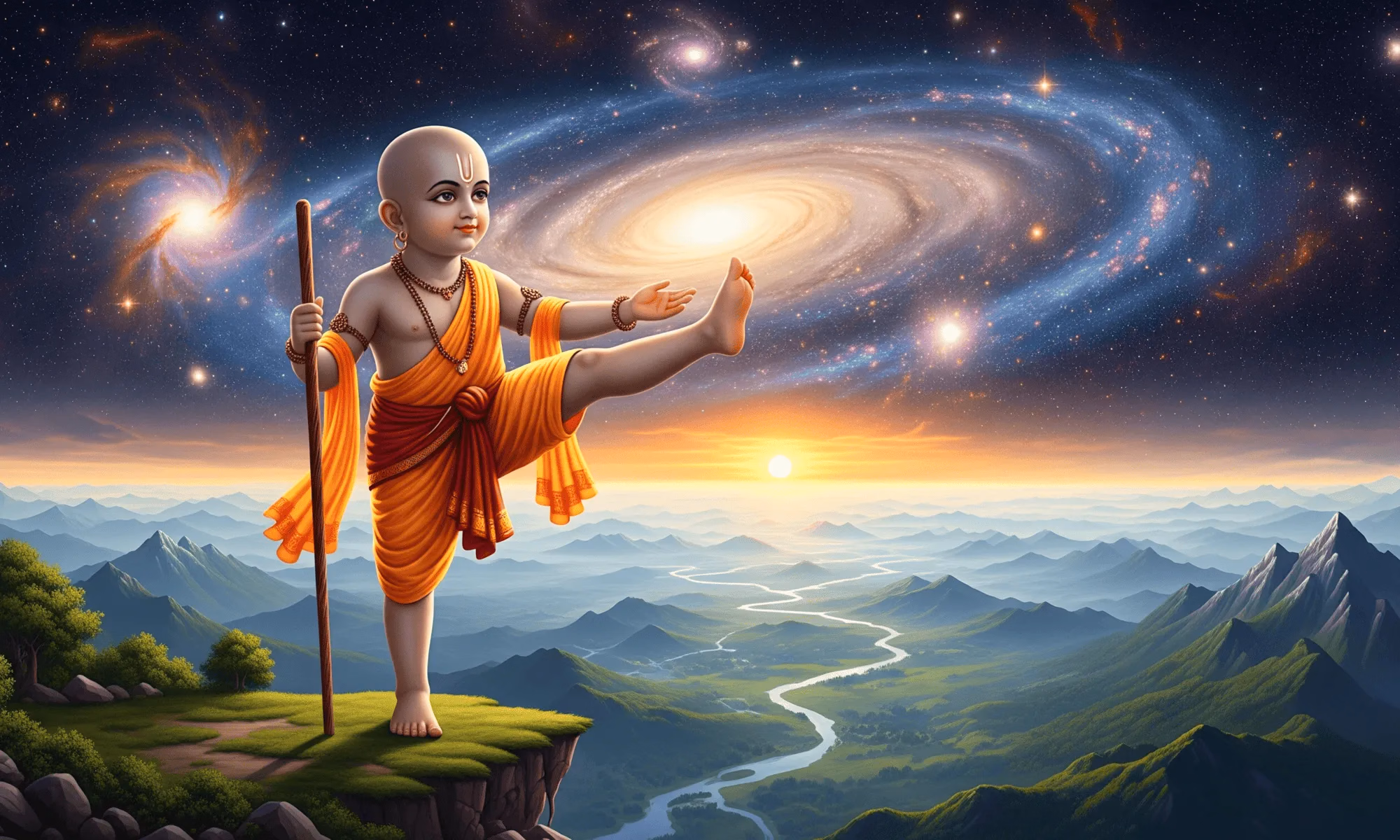 Vamana Avatar: The Dwarf Who Measured the Universe