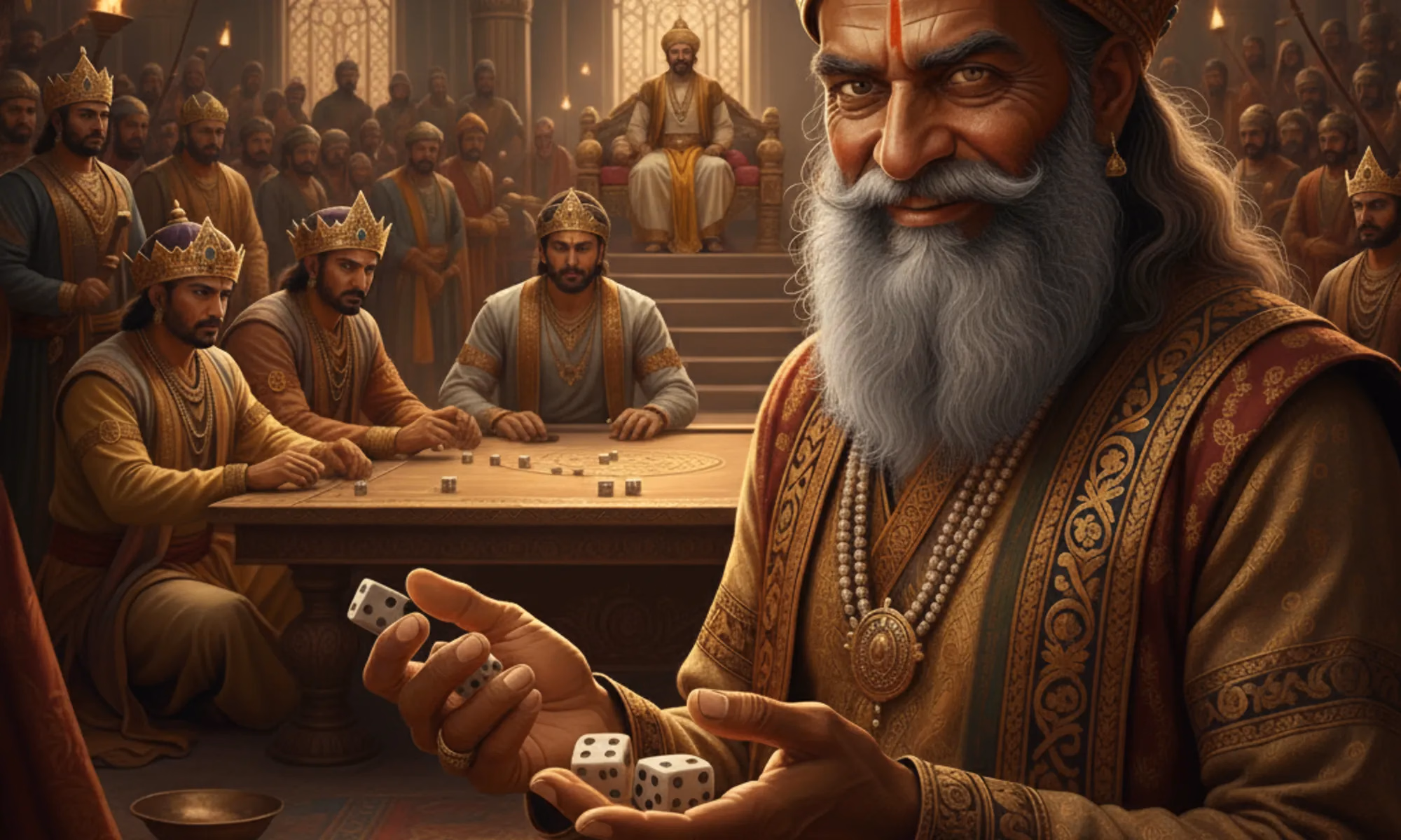 Shakuni’s Revenge: The Mastermind Behind the Fall of the Kuru Dynasty in Mahabharata