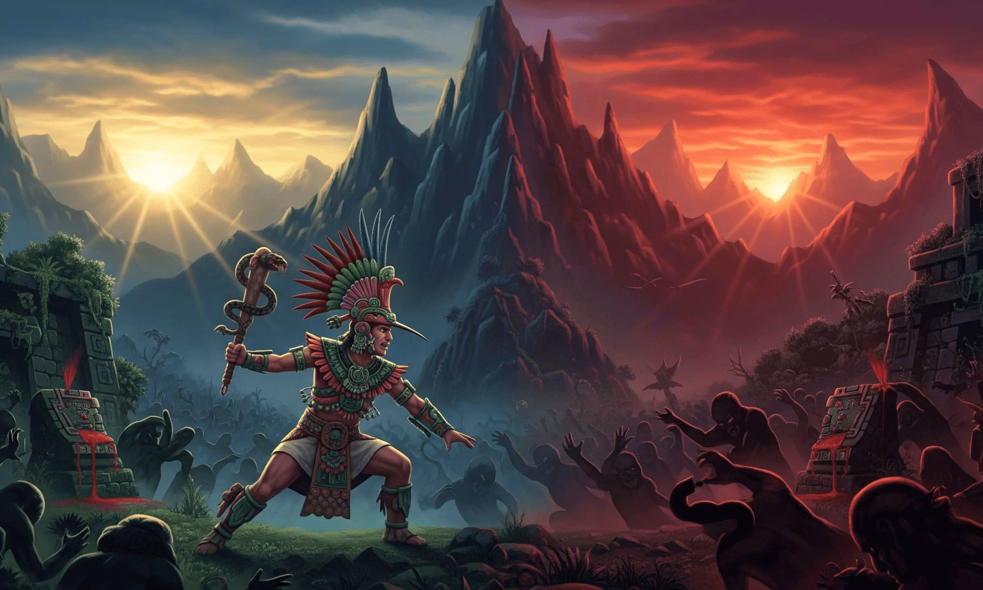 Huitzilopochtli and the Sun’s Eternal Battle