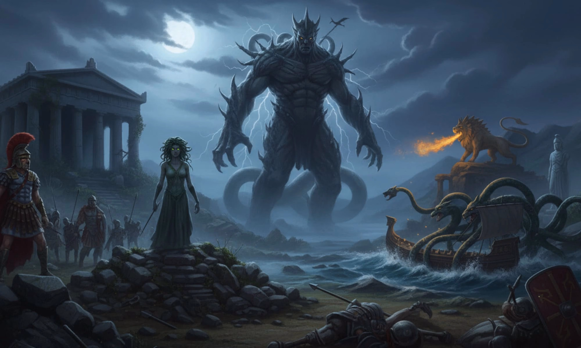 Top 10 Deadliest Roman Monsters That Terrified the Ancient Empire