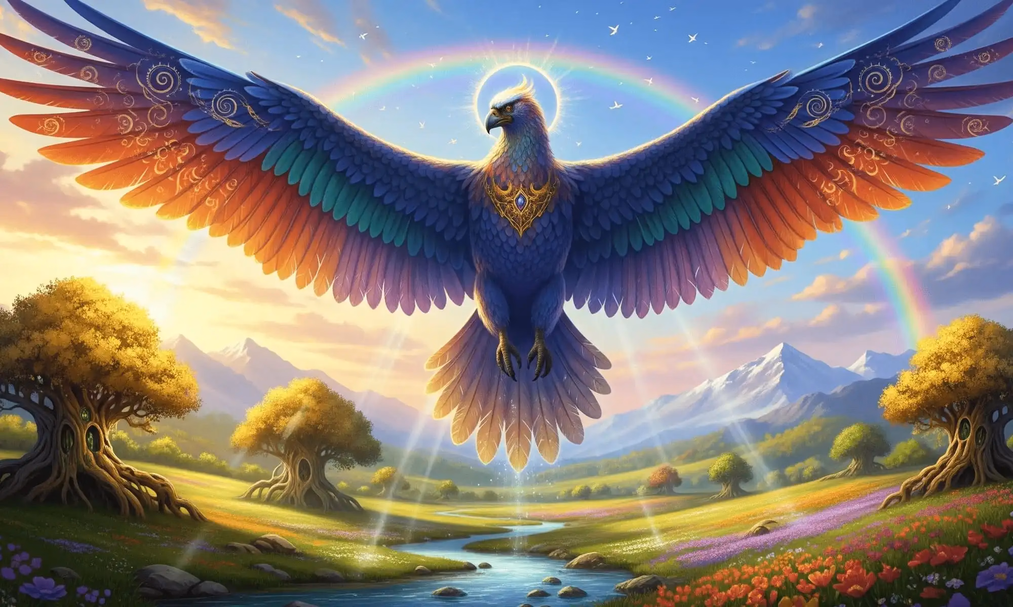 Simurgh: The Benevolent Mythical Bird