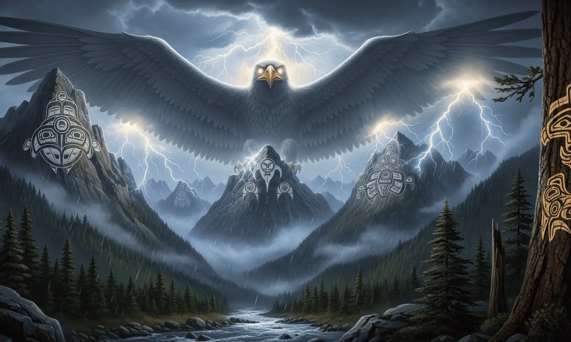 Thunderbird and the Power of Storms