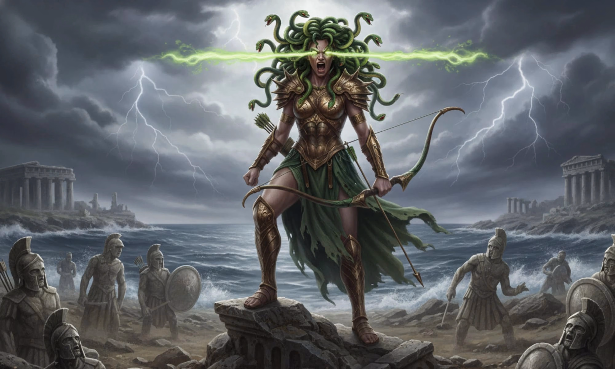 Medusa: The Tragic Gorgon of Greek Mythology – Origins, Powers & Legacy