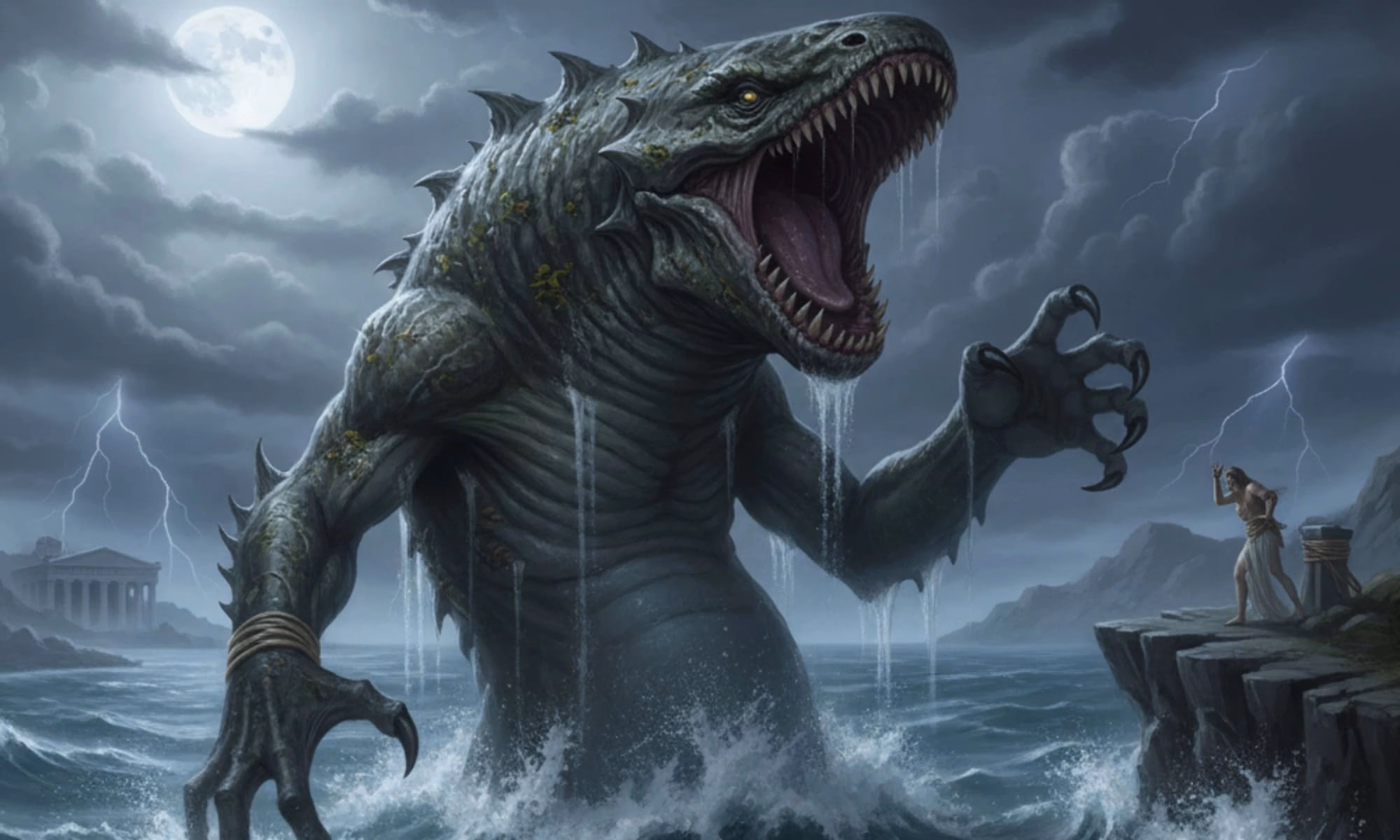 Terrors of the Ancient Seas: Sea Monsters & Ocean Creatures in Greek Mythology