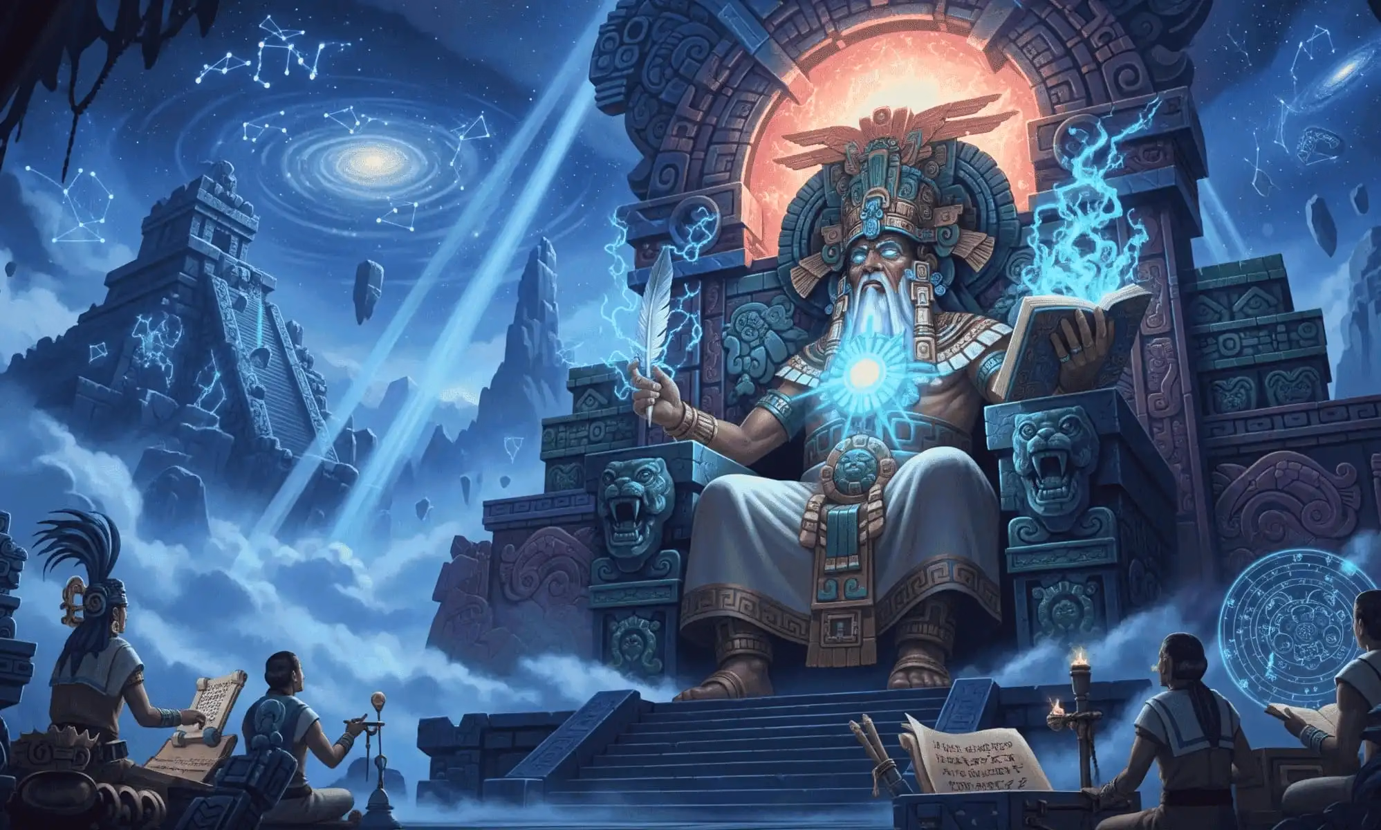 Itzamna: The Sky God of Knowledge in Maya Mythology