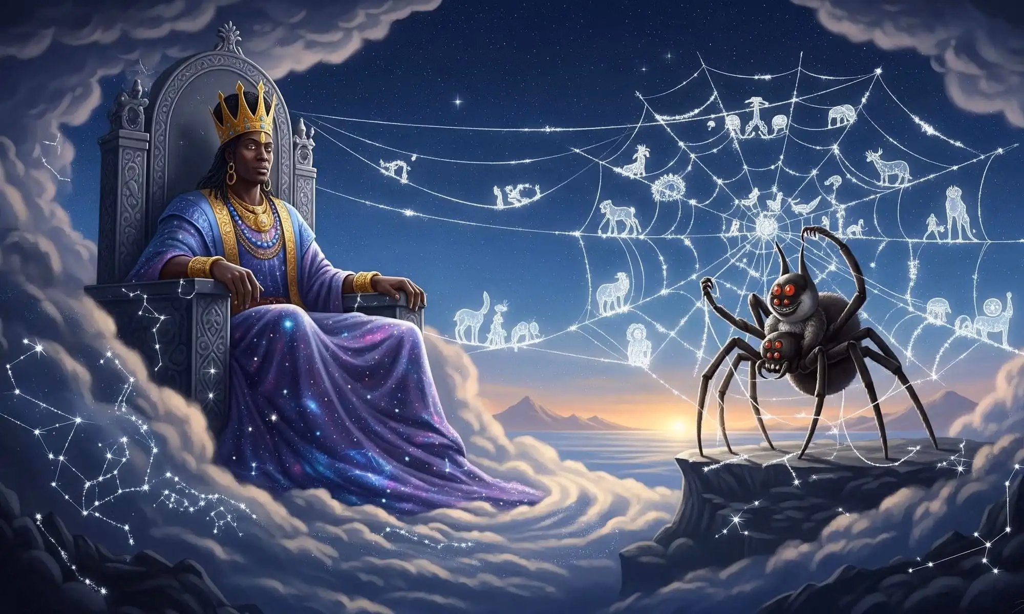 Nyame and Anansi: Stories of the Sky God