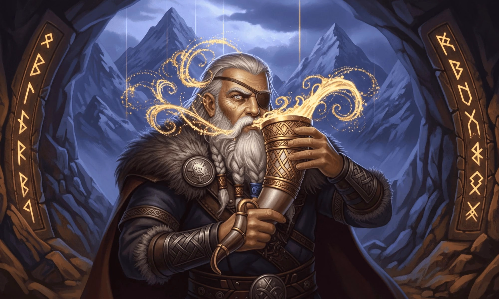 The Mead of Poetry – Odin’s Quest for Divine Inspiration