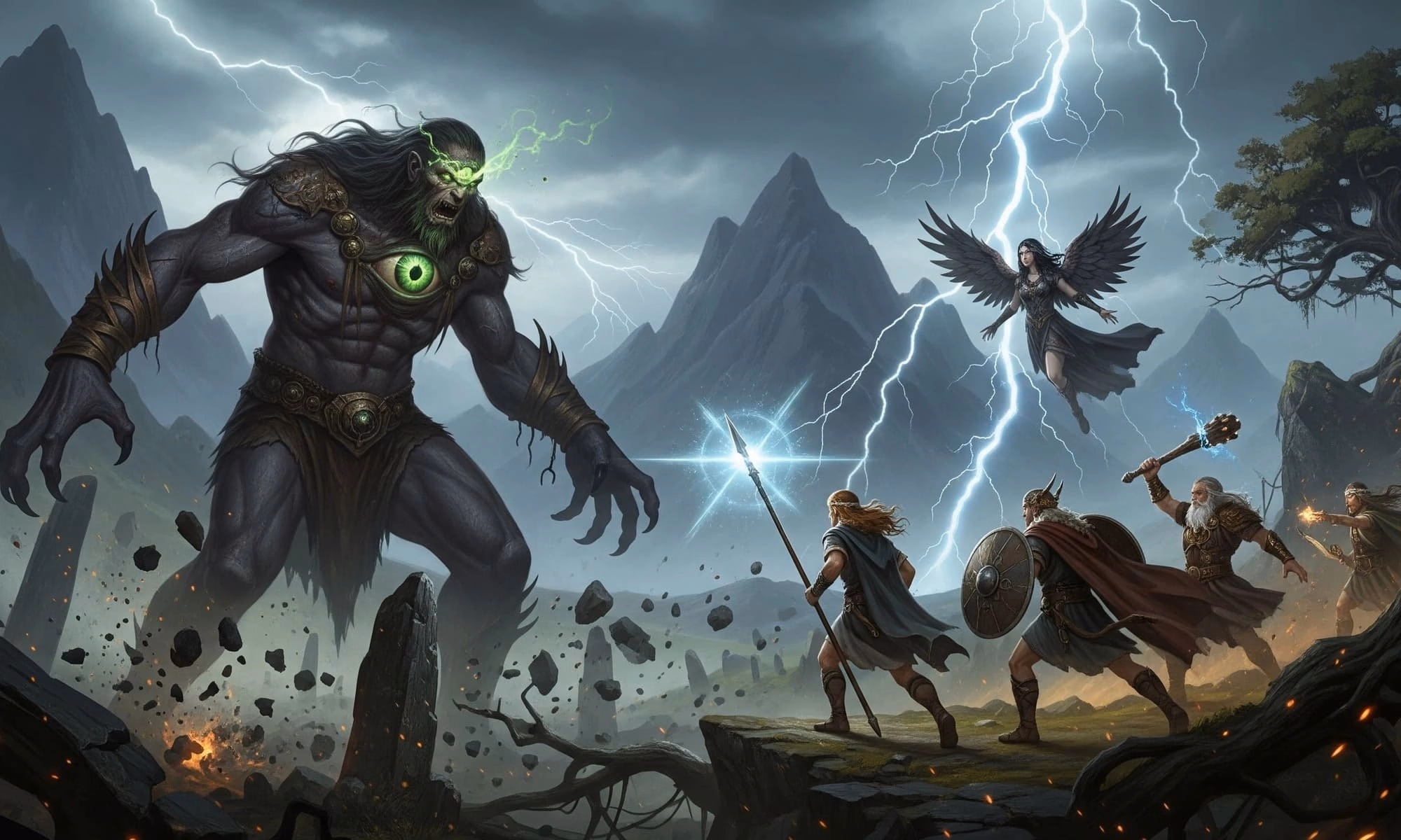 Balor of the Evil Eye – Fomorian Leader and Clash with Celtic Gods