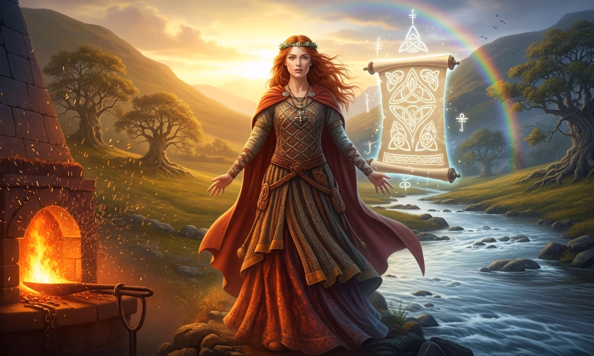 Brigid: Goddess of Poetry, Healing, and Smithcraft