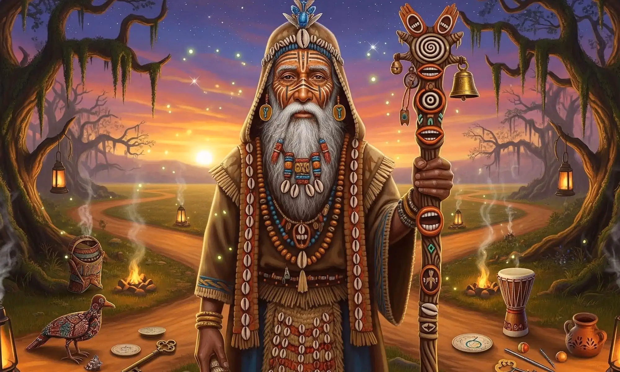 Legba: Keeper of the Crossroads – Messenger and opener of paths