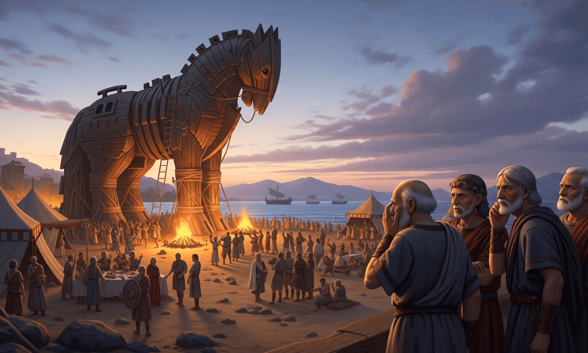 The Trojan Horse: Deception that Ended a War