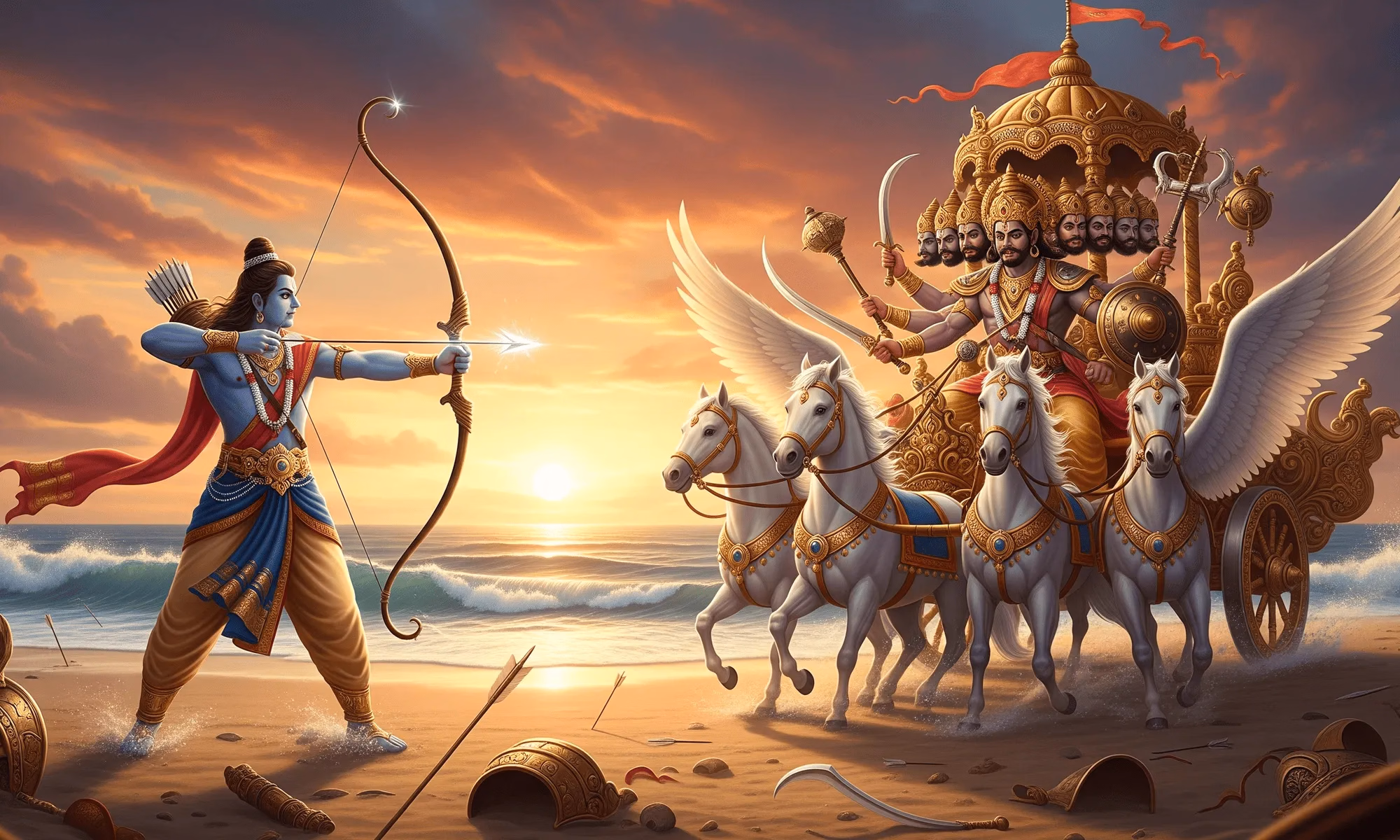The Final Battle: Rama vs Ravana