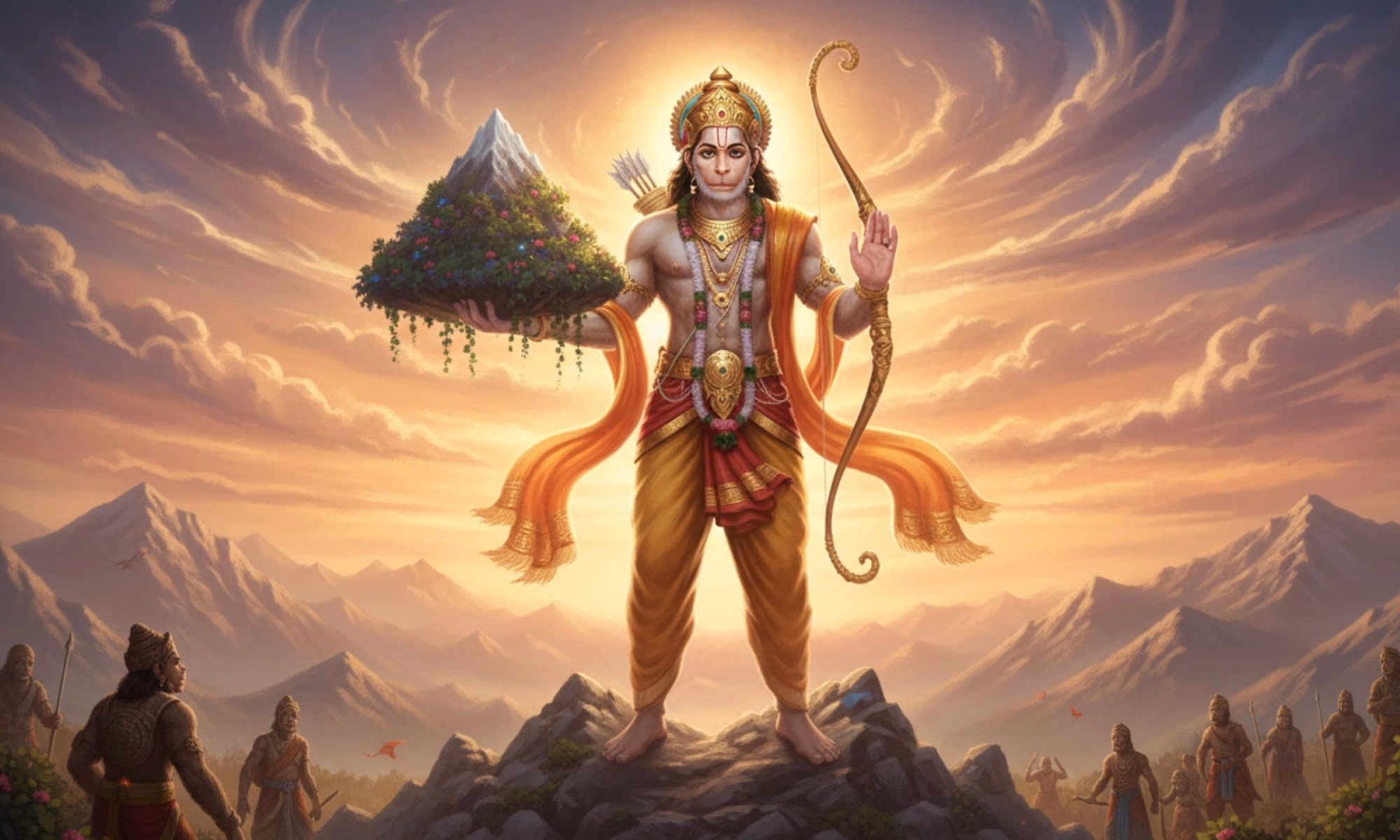 Hanuman Beyond Strength: Devotion, Intelligence, and Immortality in the Ramayan