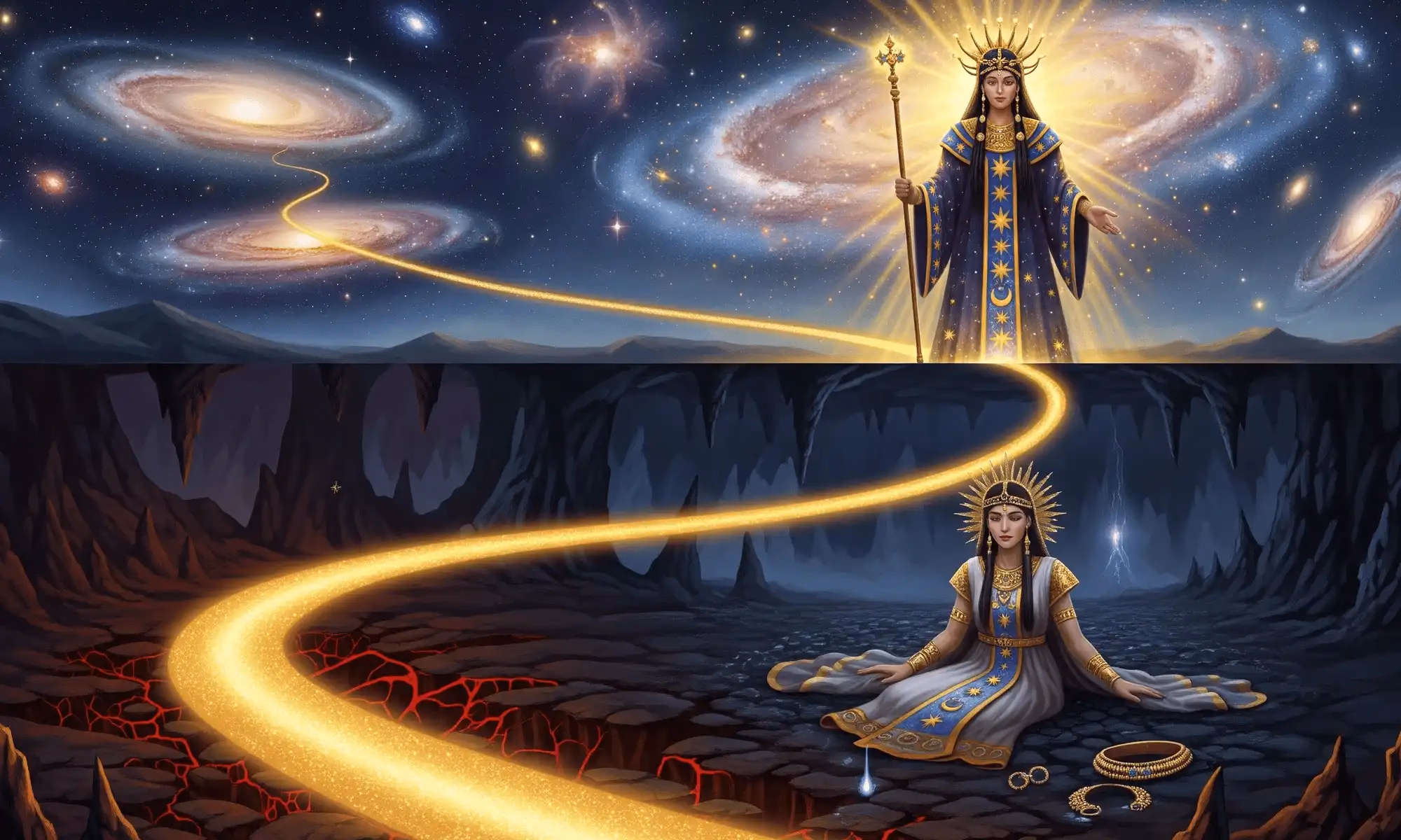 Inanna/Ishtar: Queen of Heaven and the Underworld