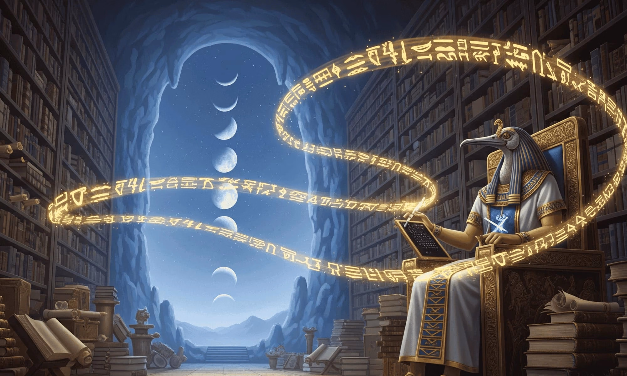 Thoth: God of Wisdom, Writing, and the Moon – Keeper of Knowledge and Balance