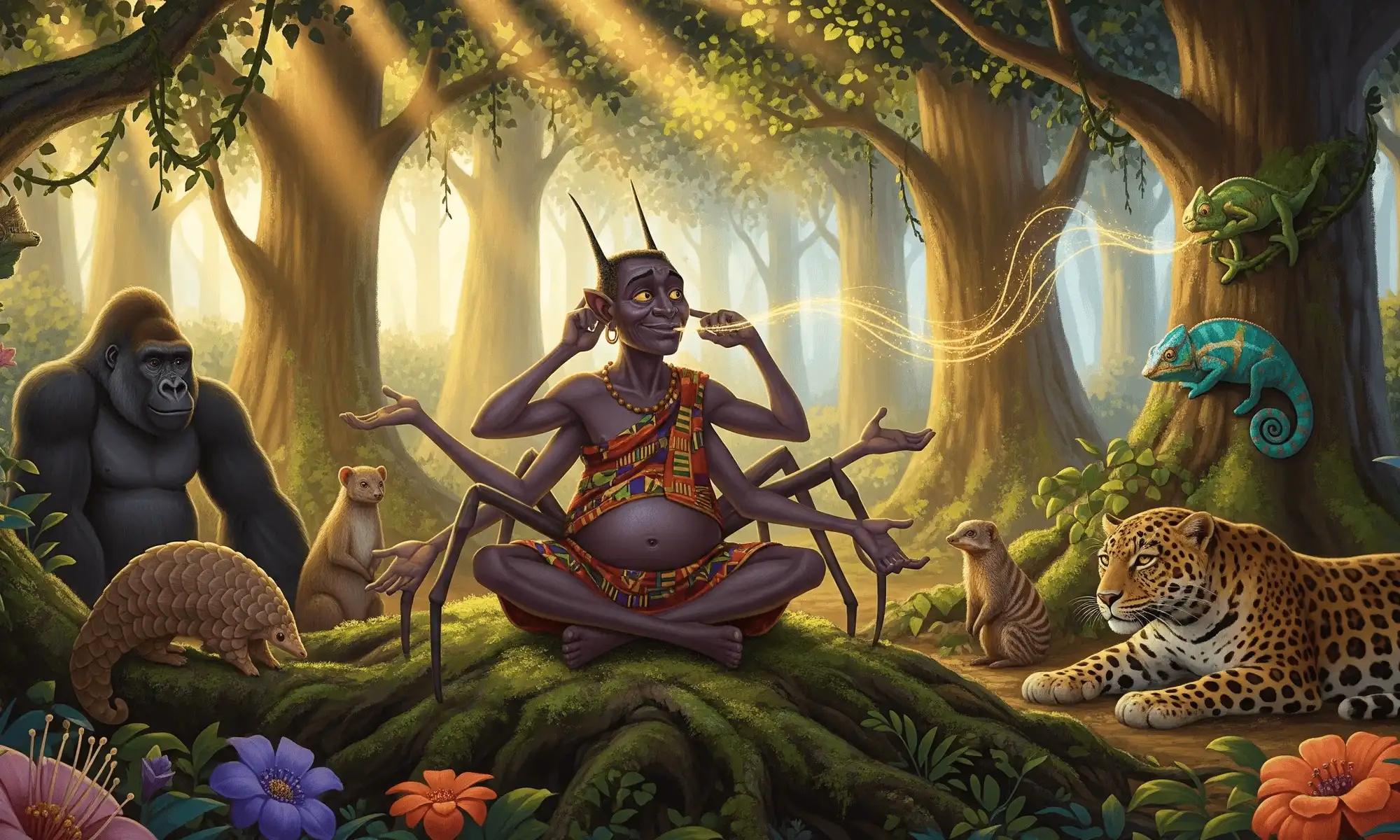 Anansi the Spider: Trickster and Teacher