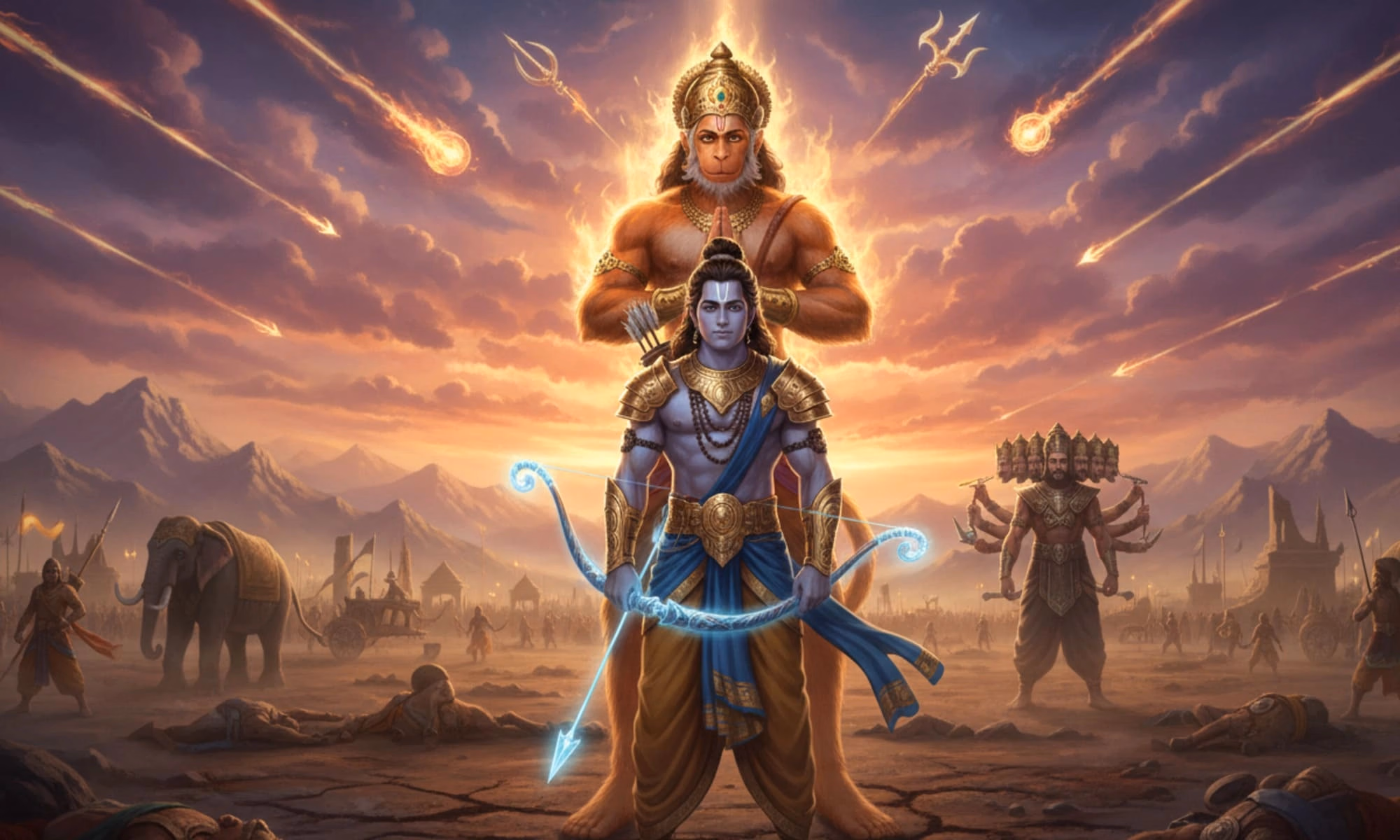 Top 10 Most Powerful Warriors in the Ramayan Ranked