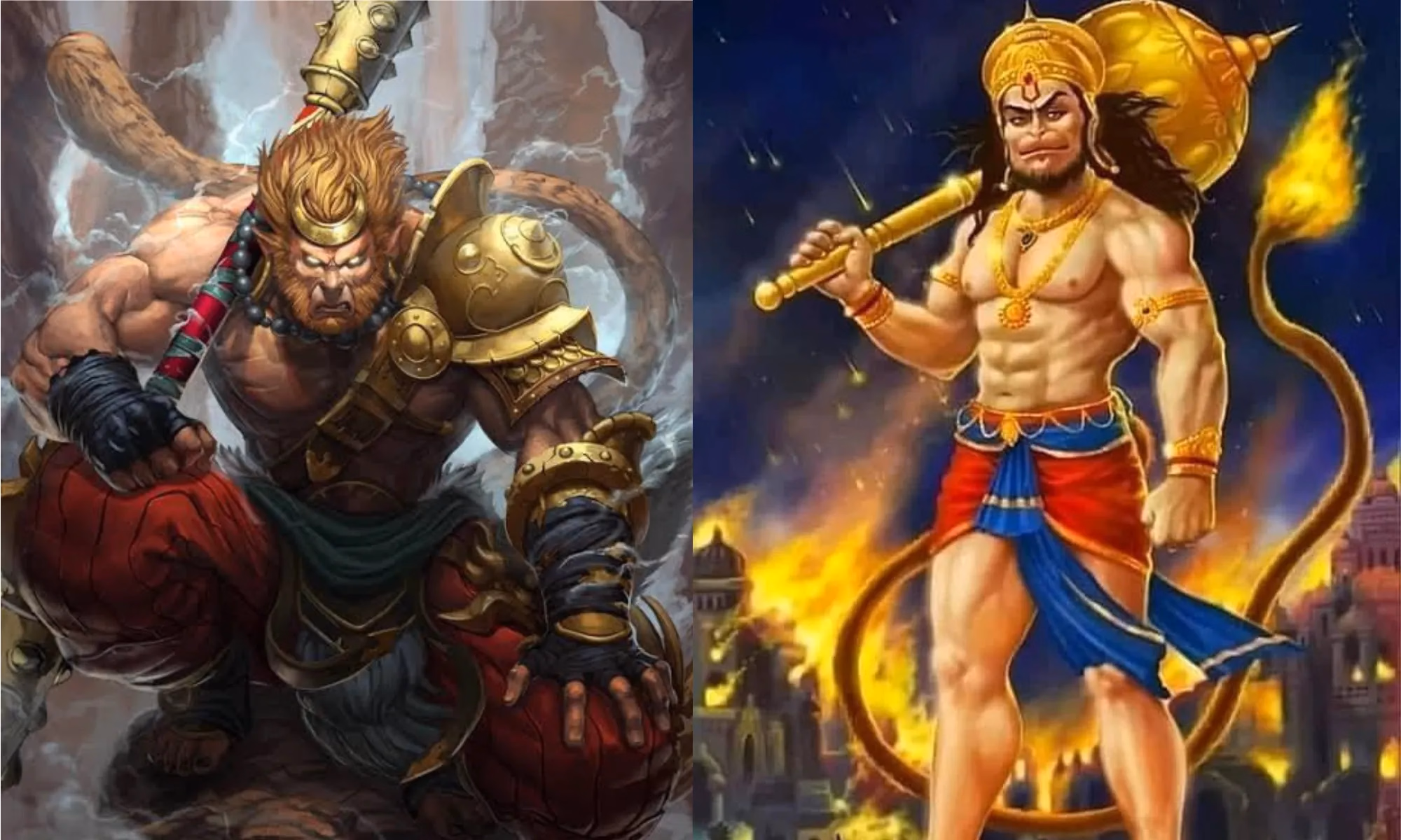 Who won when Vaali fought Lord Hanuman ?