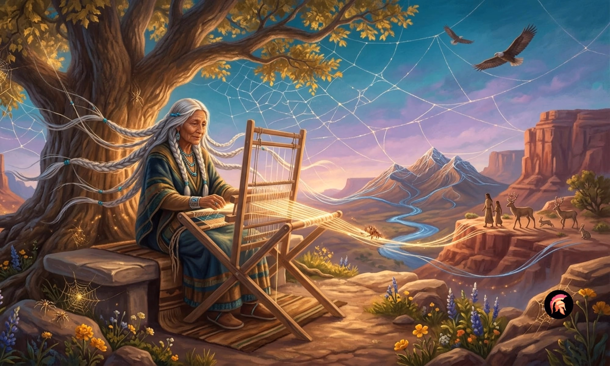 Spider Grandmother: Creator and Teacher of Humanity
