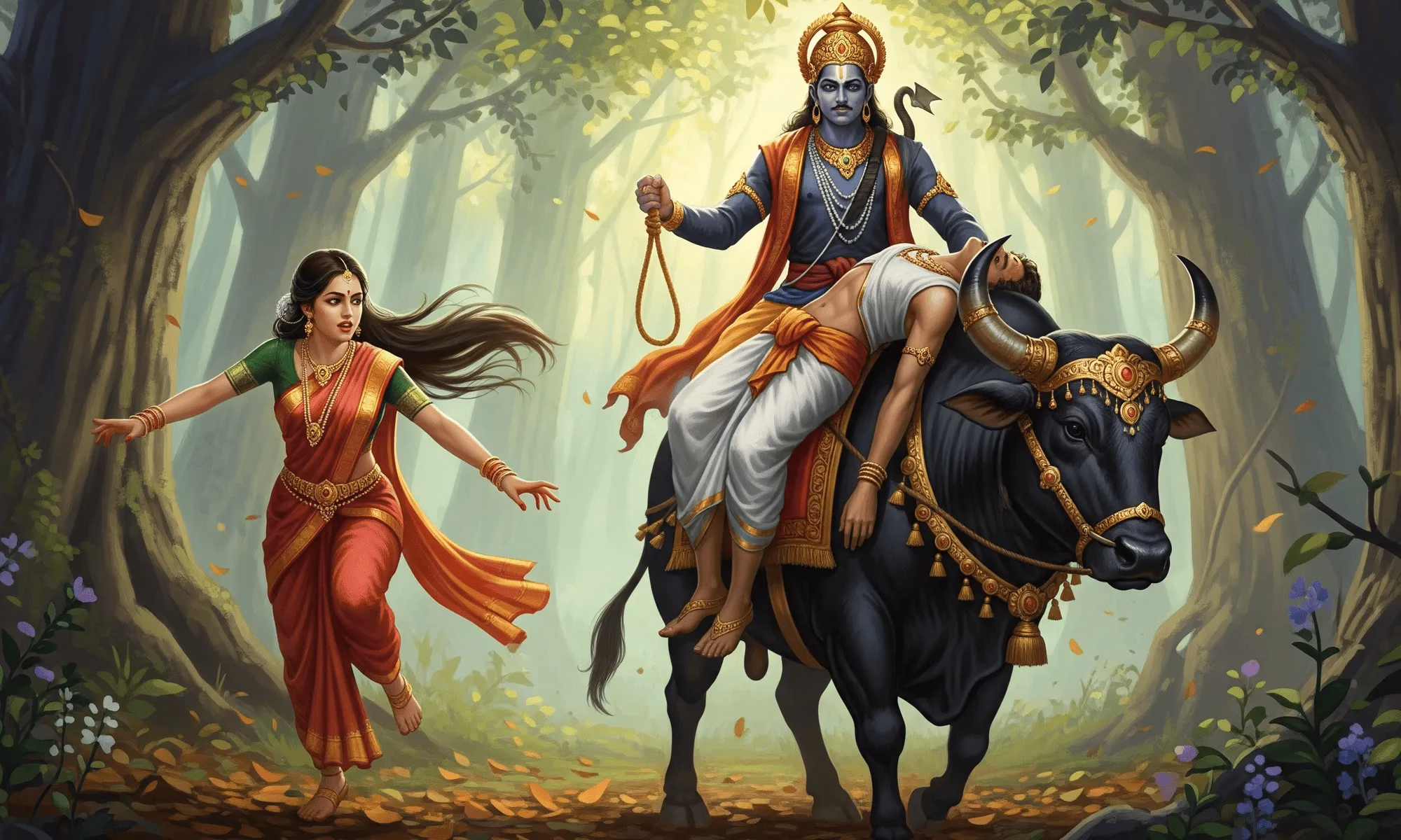 Savitri and Satyavan: Love That Defeated Death