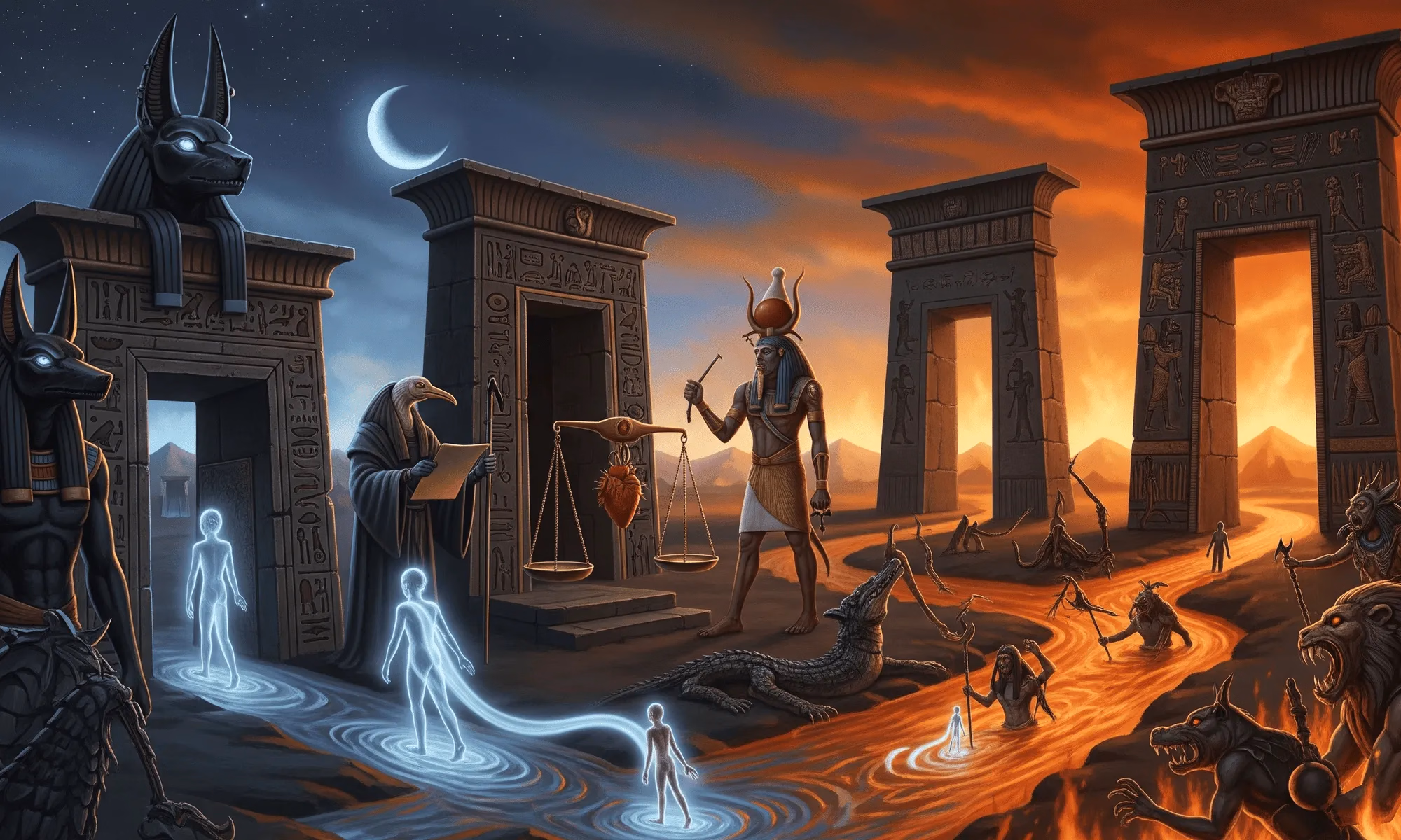 The Journey Through the Duat: Egyptian Afterlife Explained