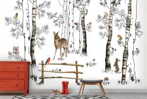 dieren behang