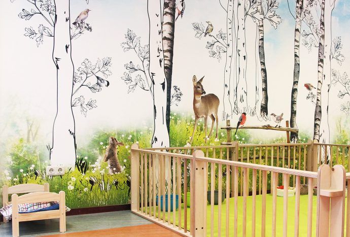 kinderkamer behang