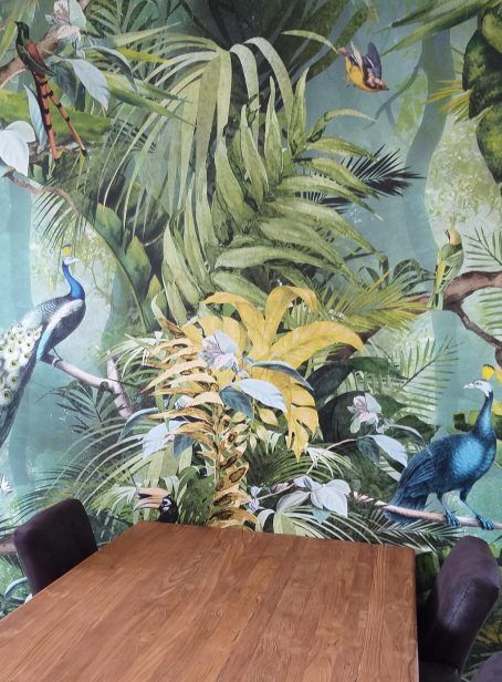behang woonkamer