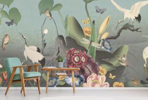 vogel behang