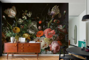 woonkamer behang