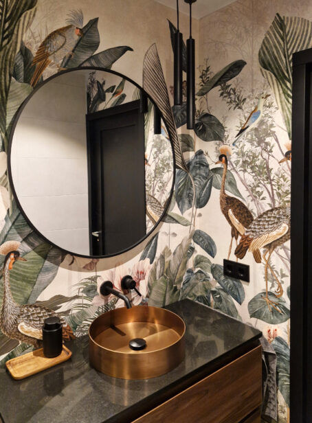 badkamer behang