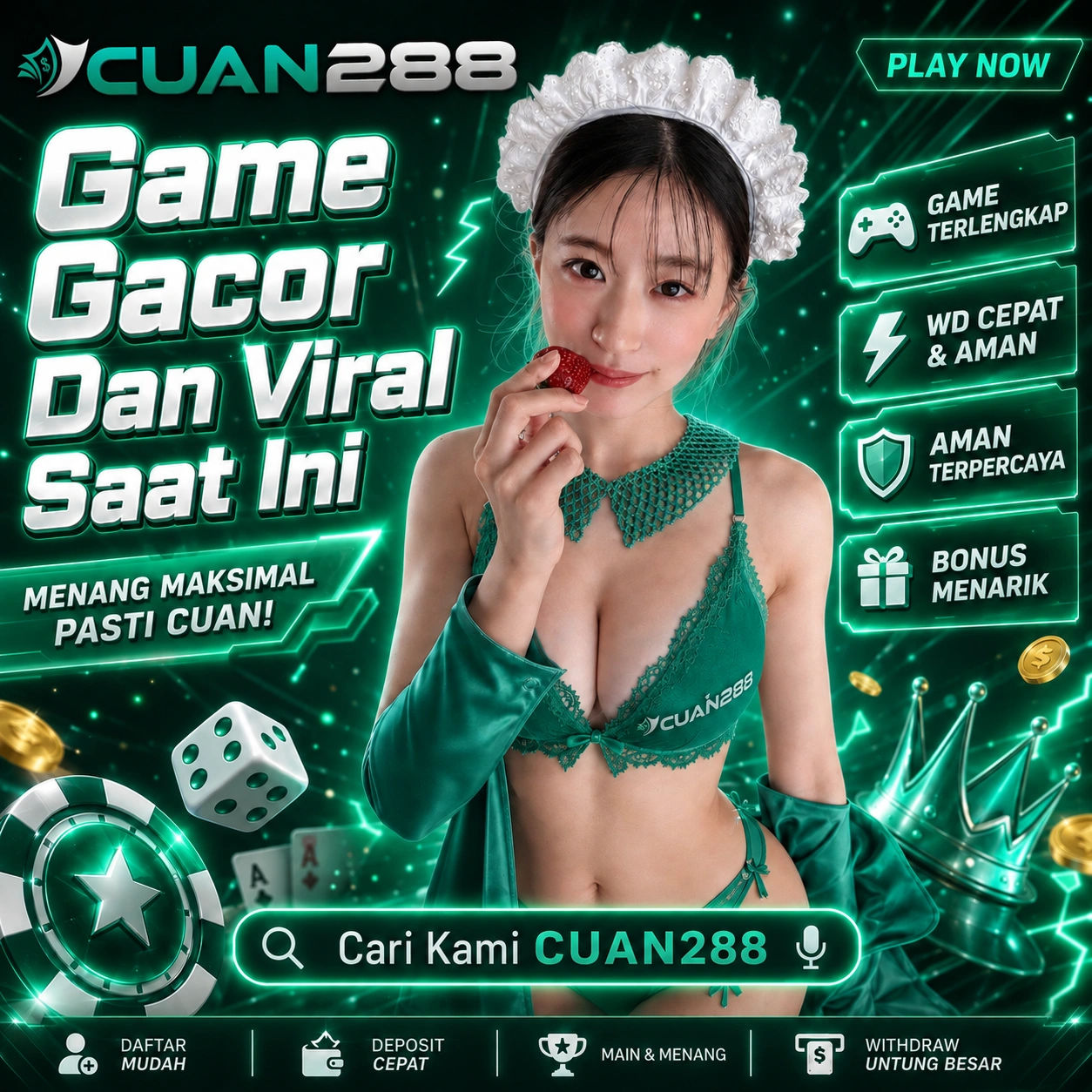Galeri foto CUAN288 Akses Games Online Viral Mudah Menang Anti Lag 2026 di Bali