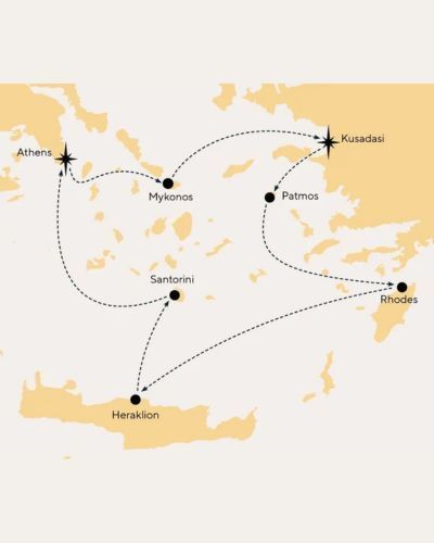 CRUCERO EGEO ICÓNICO DE 4 NOCHES, CELESTYAL CRUISES  