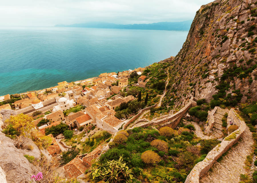 Costa de Monemvasia, en el Peloponeso