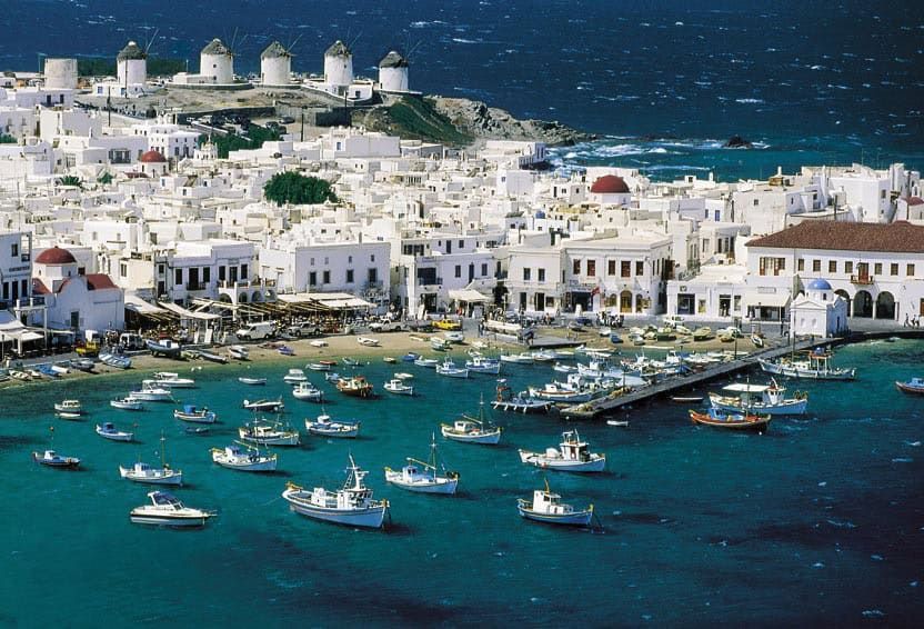 Guía de Mykonos: La isla cosmopolita y los vientos