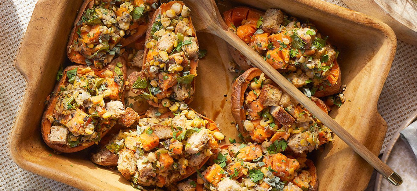 “Stuffinged” Sweet Potatoes image