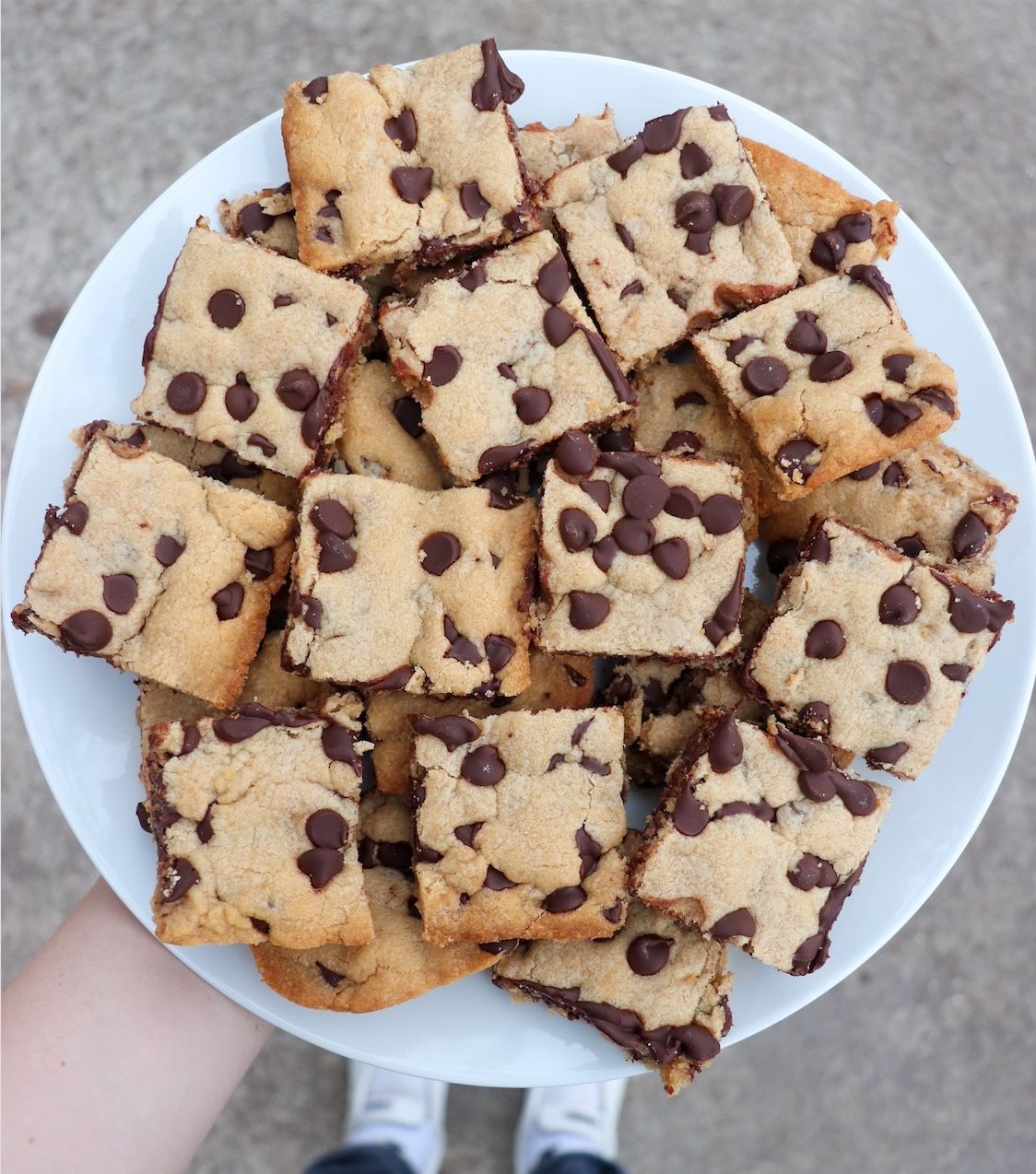 Chocolate Chip Peanut Butter Cookie Bars image