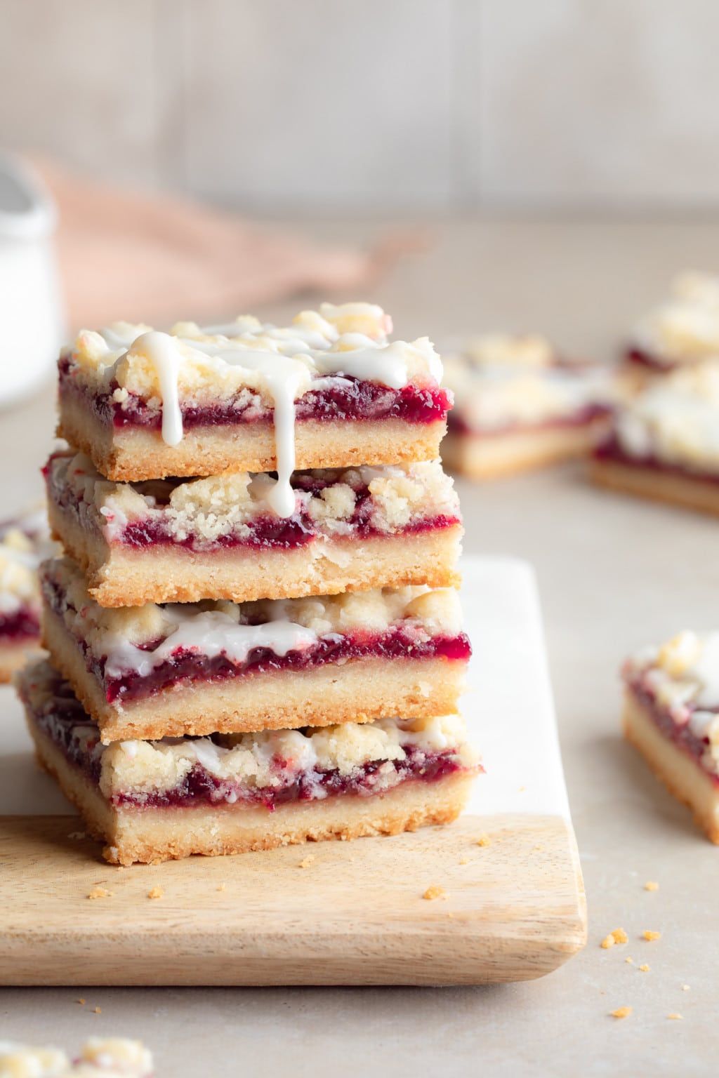 Vegan Raspberry Bars image