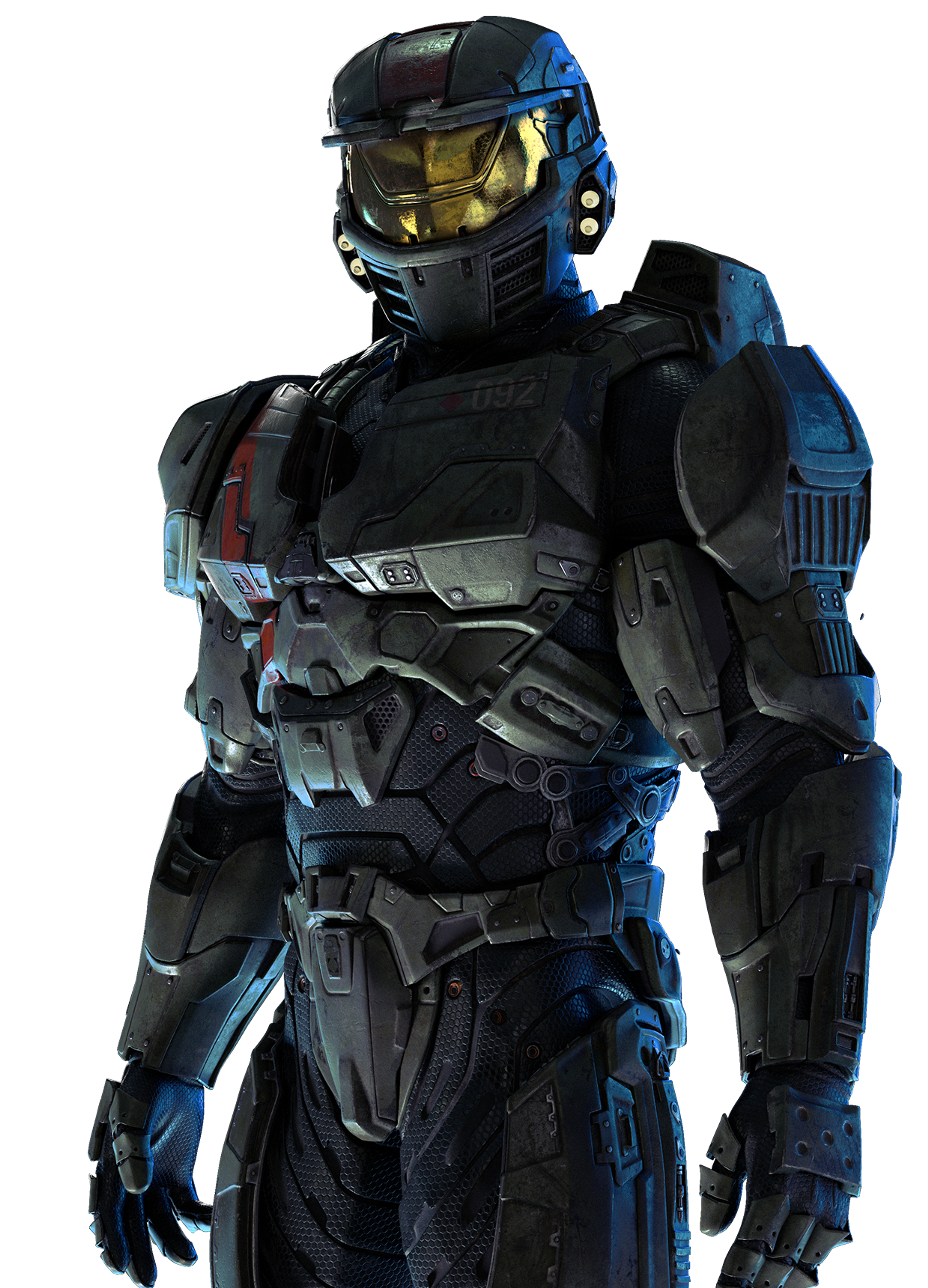 SPARTAN-II super-soldier in military armor